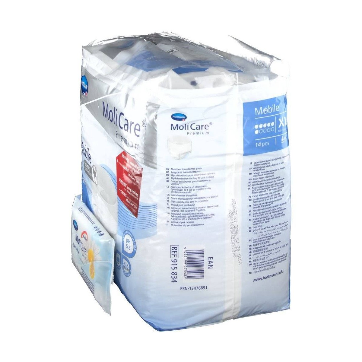 molicare premium mobile txl 14u 6 gotas