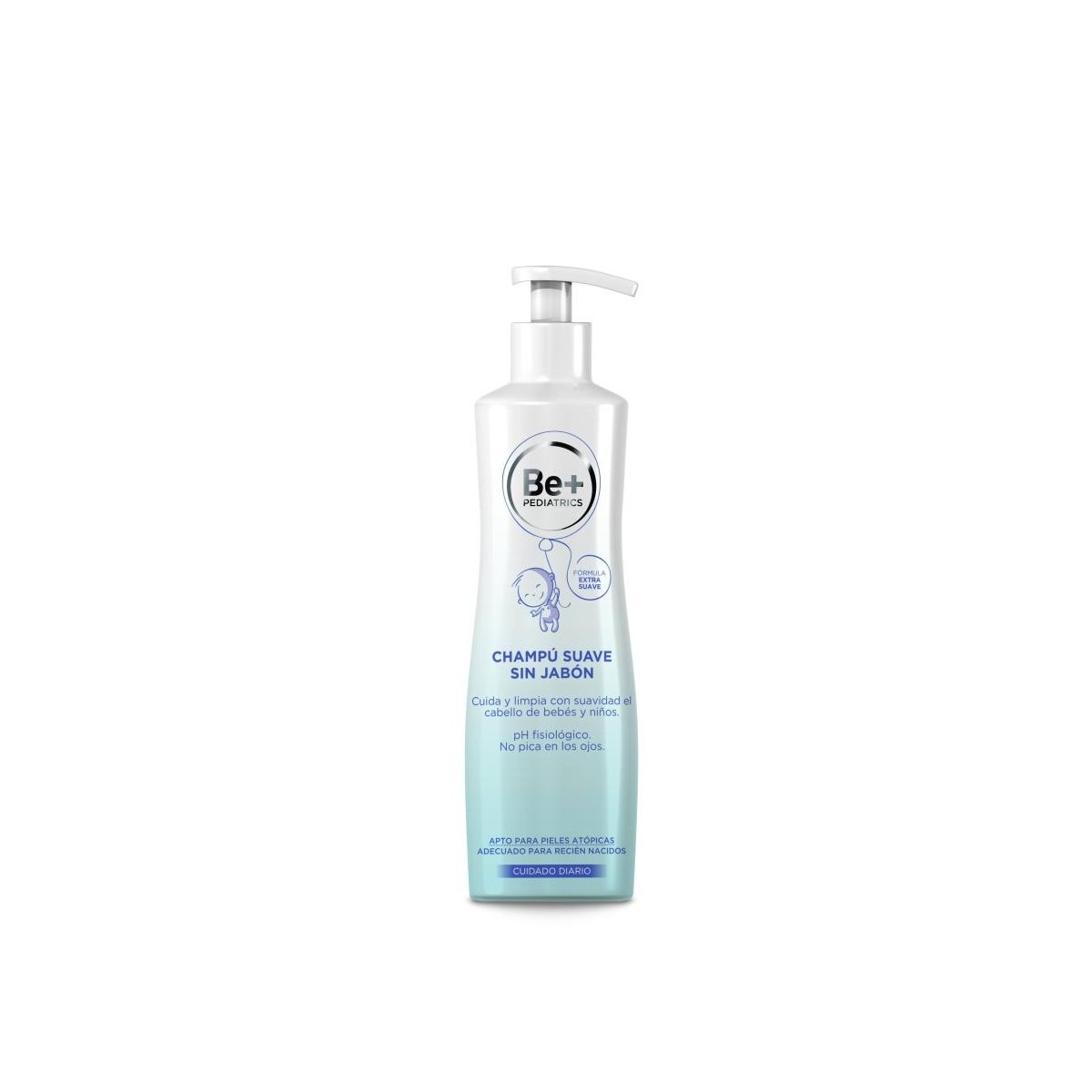 be pediatrics champu suave sin jabon 300 ml