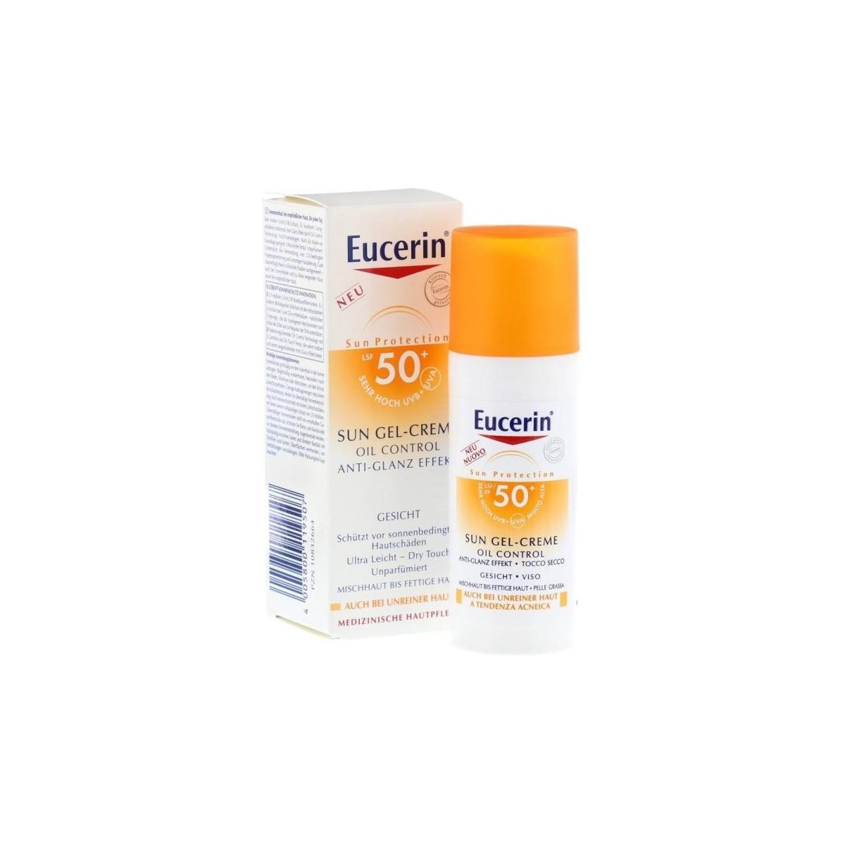 eucerin sun gel crema oil control spf50 50ml