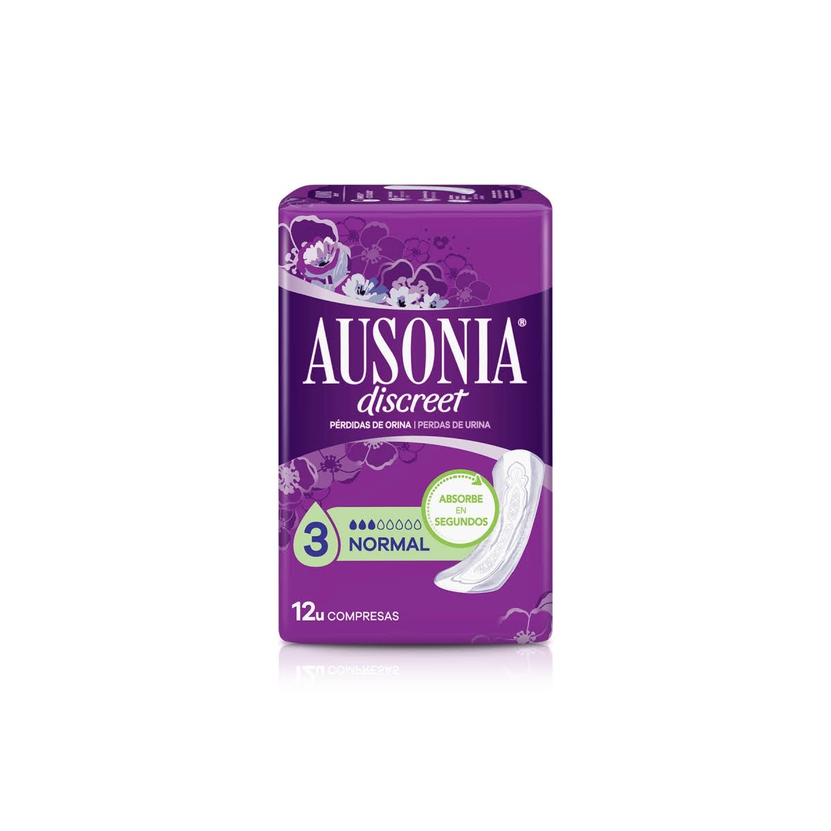 ausonia compresas discreet 12 normal