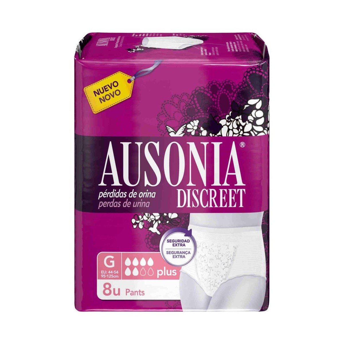 ausonia discreet pants plus tg 8