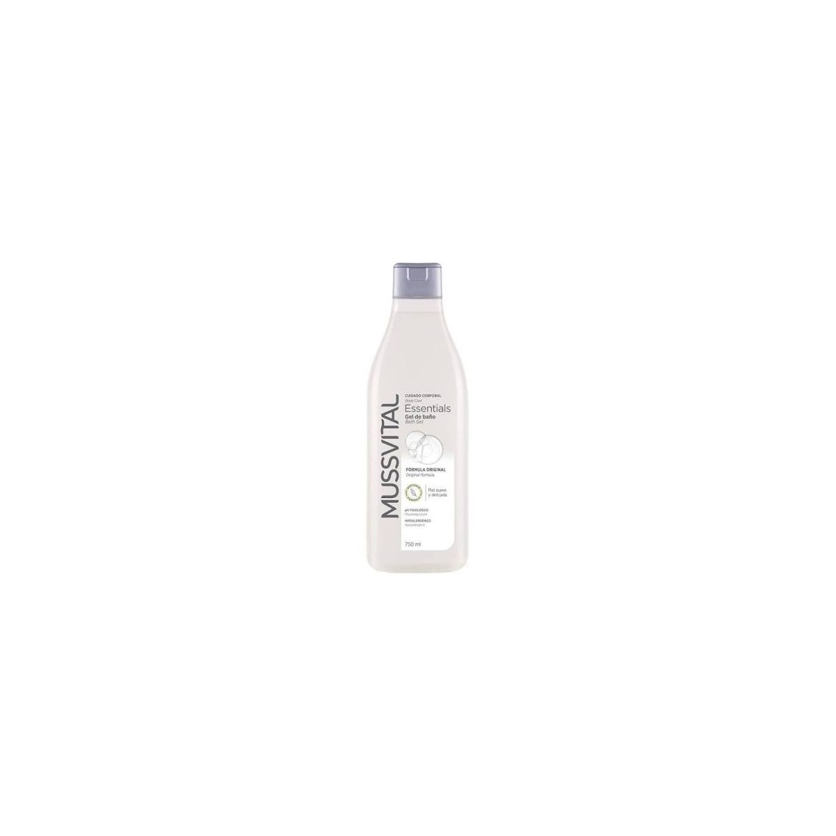  mussvital essentials gel de bano original 750 ml