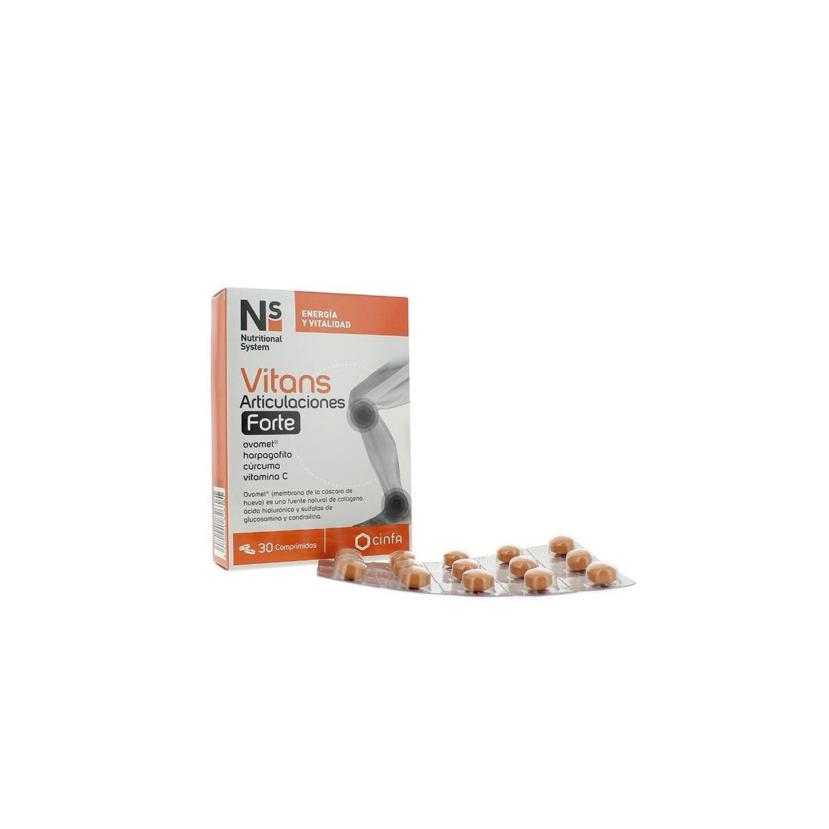 ns vitans articulaciones forte 30 comprimidos