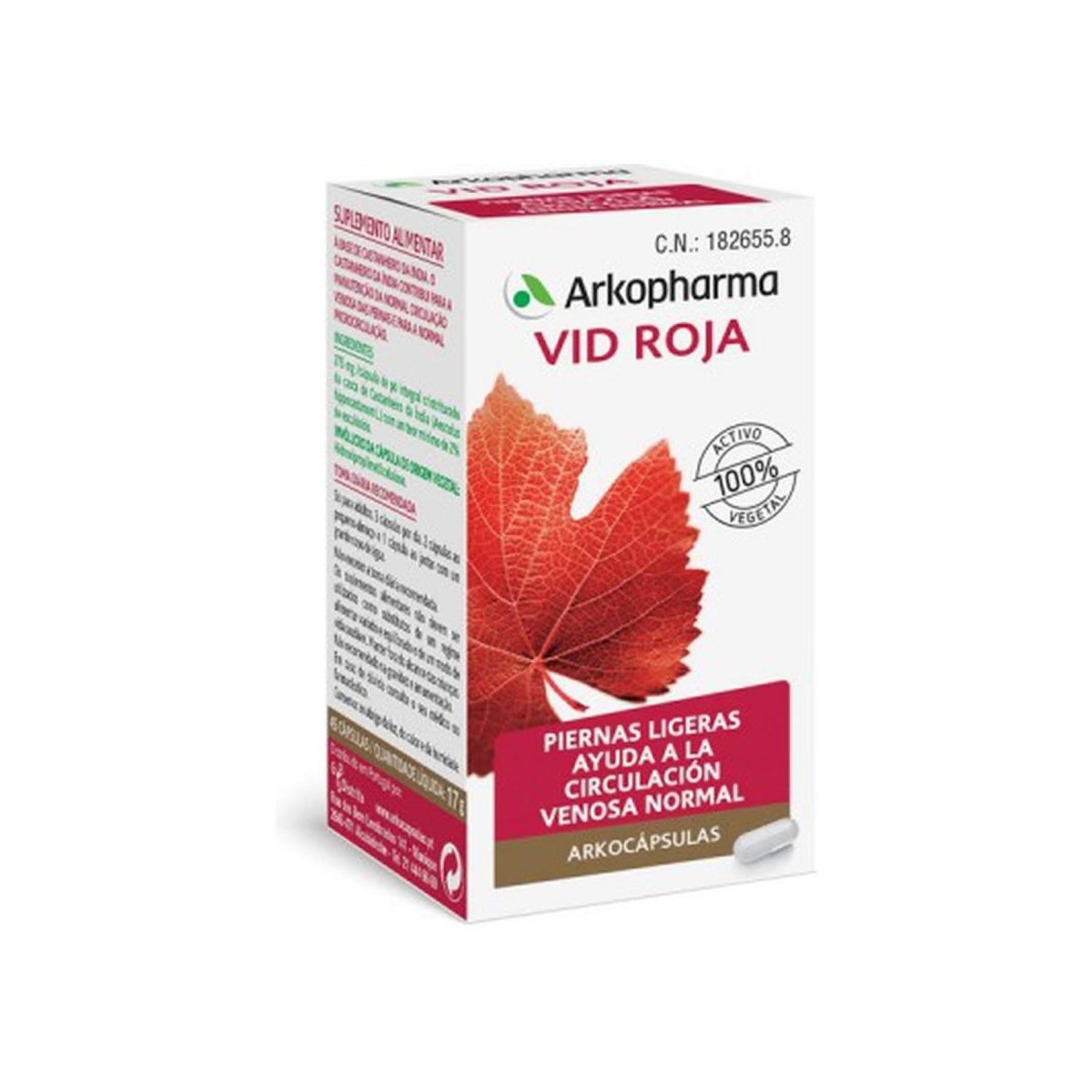 arkopharma vid roja 84 capsulas