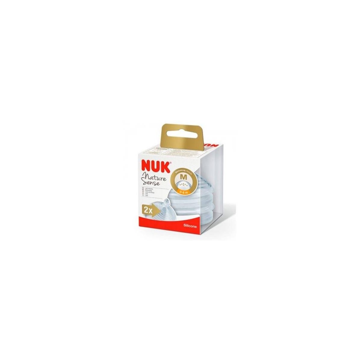 nuk tetina silicona anticolico nature sense 1 m