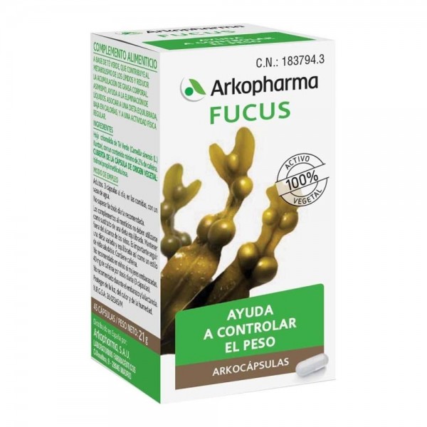 arkopharma fucus 45 capsulas