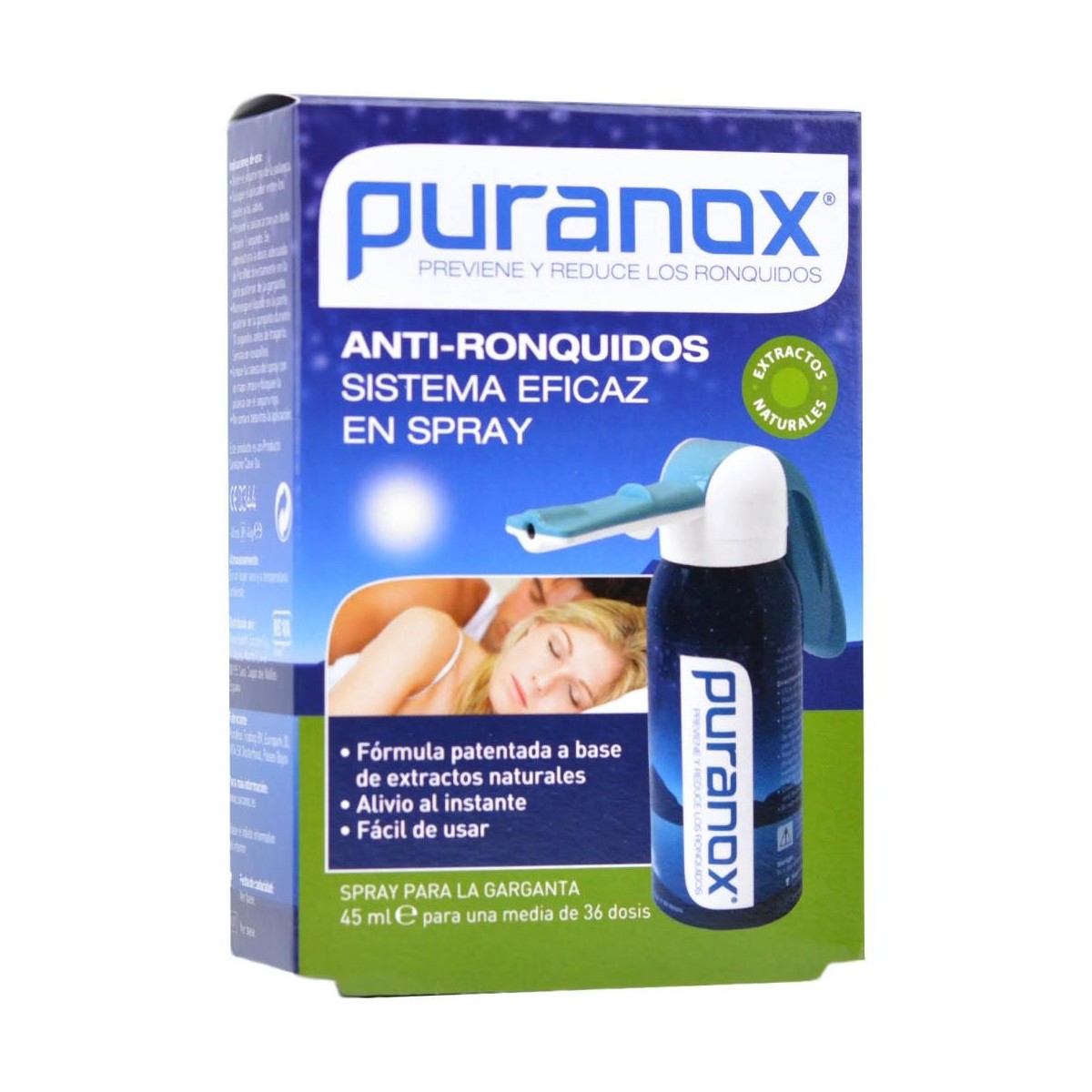 puranox anti ronquidos spray 45 ml