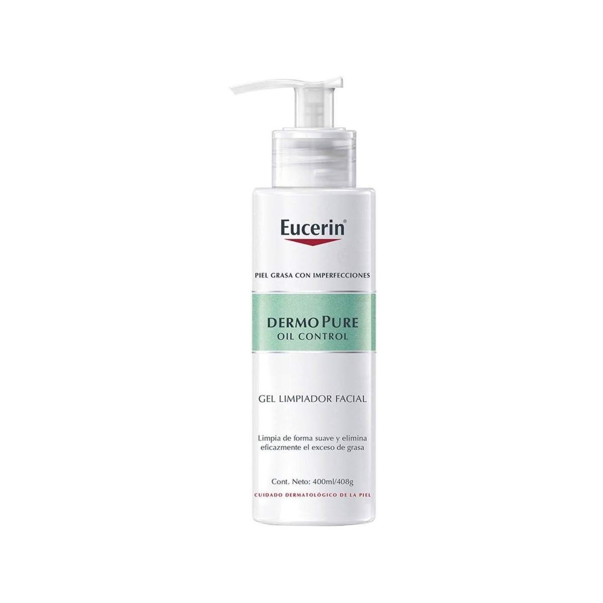 eucerin dermopure oil control gel limpiador facial 400 ml