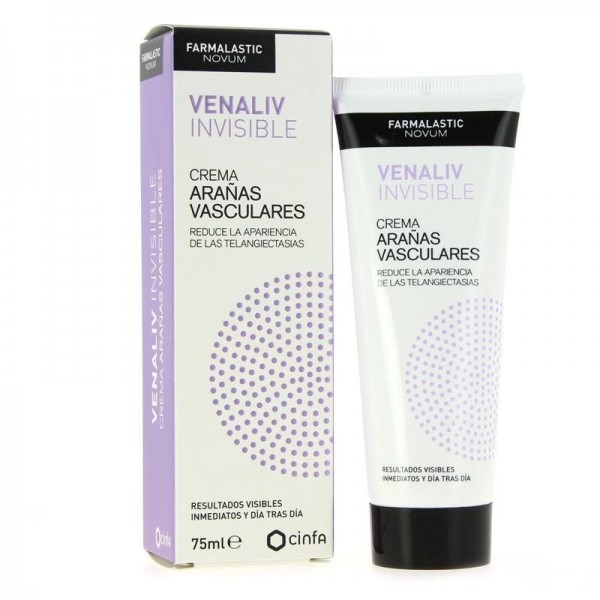farmalastic novum venaliv invisible crema aranas vasculares 75 ml