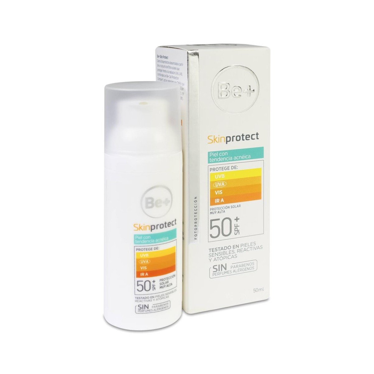 be skin protect piel con tendencia acneica spf50 50 ml