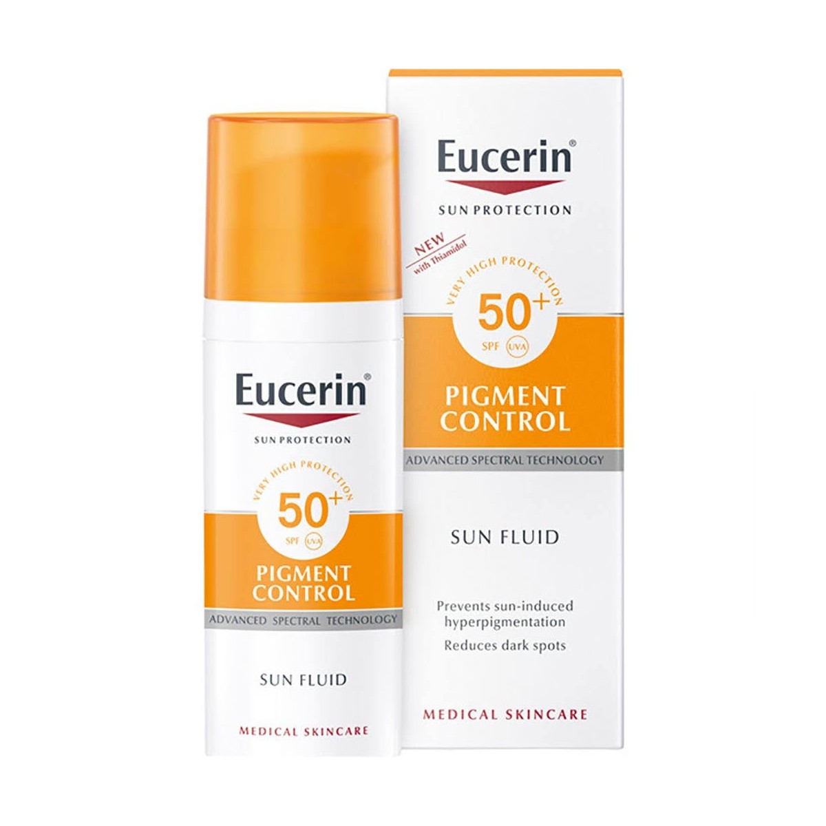 eucerin fluid pigment control sun 50 ml
