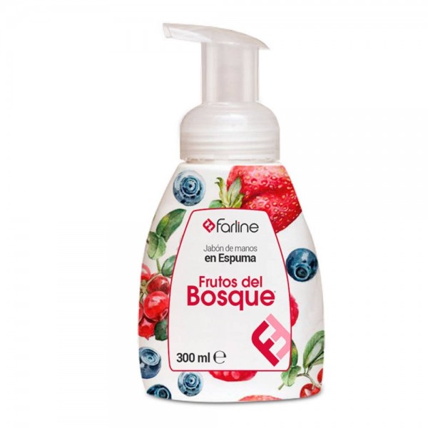 farline jabon de manos en espuma frutos del bosque 300 ml