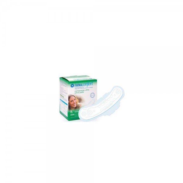 farmaconfort compresas super 8 unidades