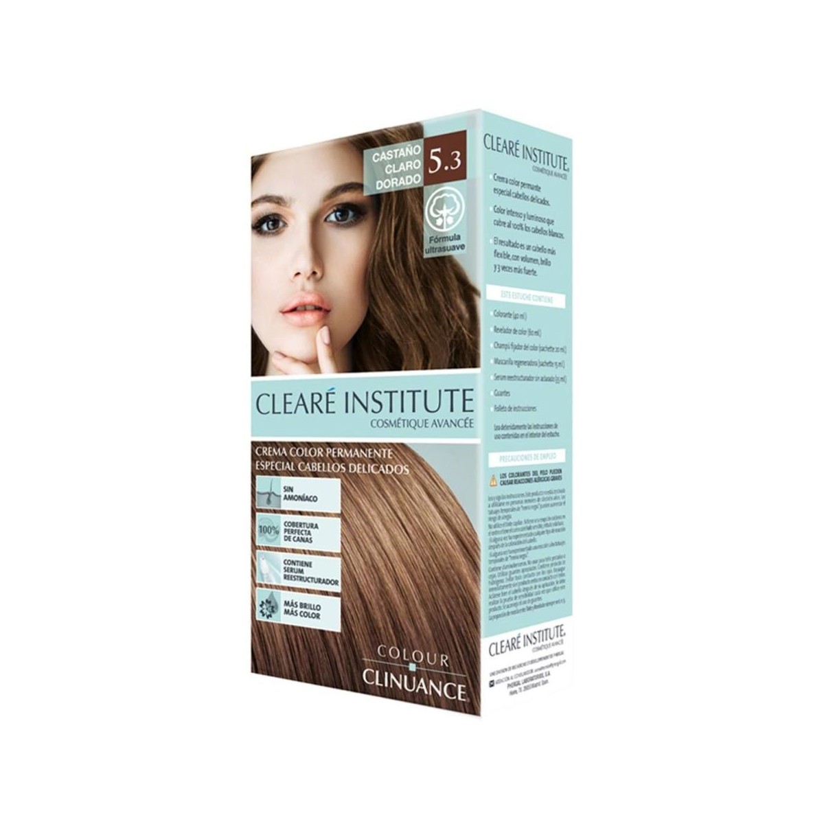 colour clinuance 53 castano claro dorado