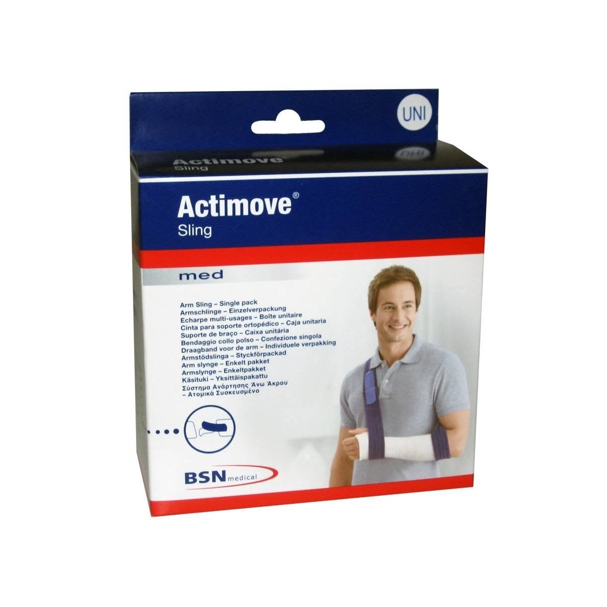 actimove sling individuele carrying strap arm 55cm x 19m