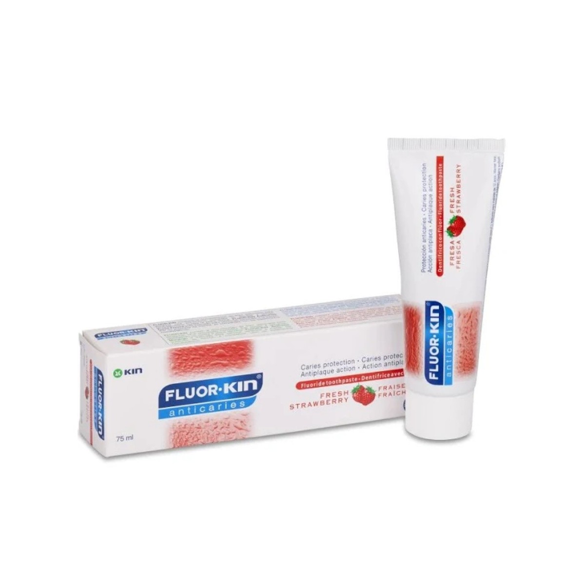 fluor kin anticaries pasta fresa 75 ml