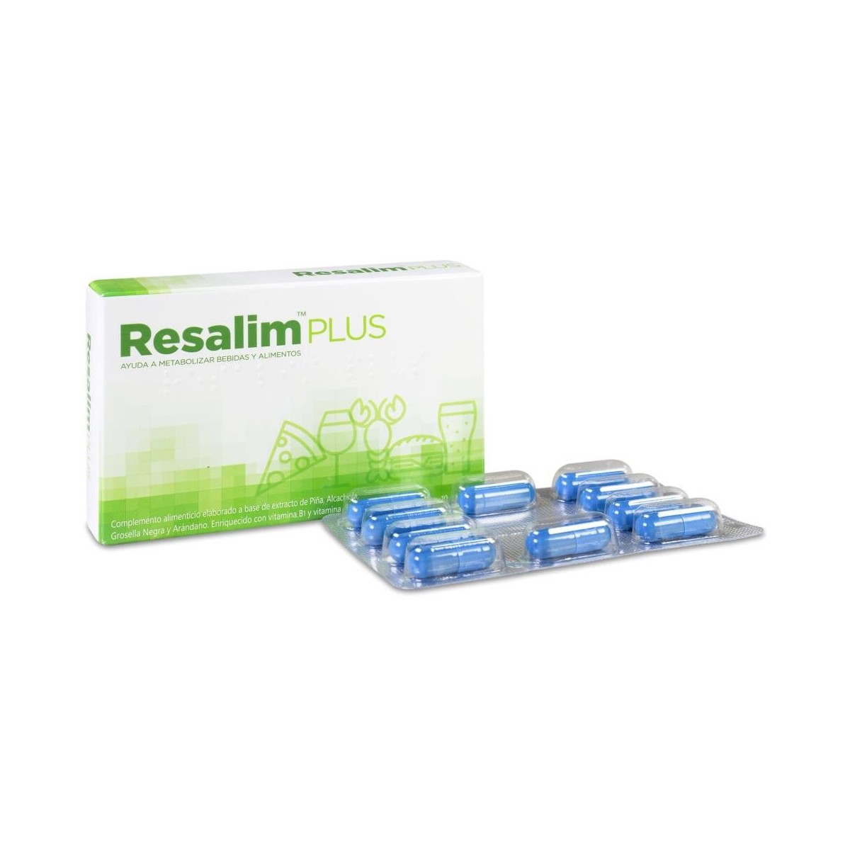 resalim plus 10 capsulas