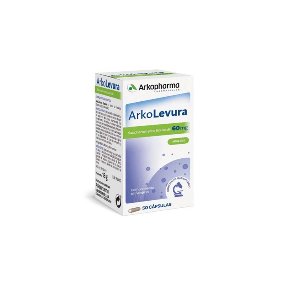 arkolevura 50 capsulas