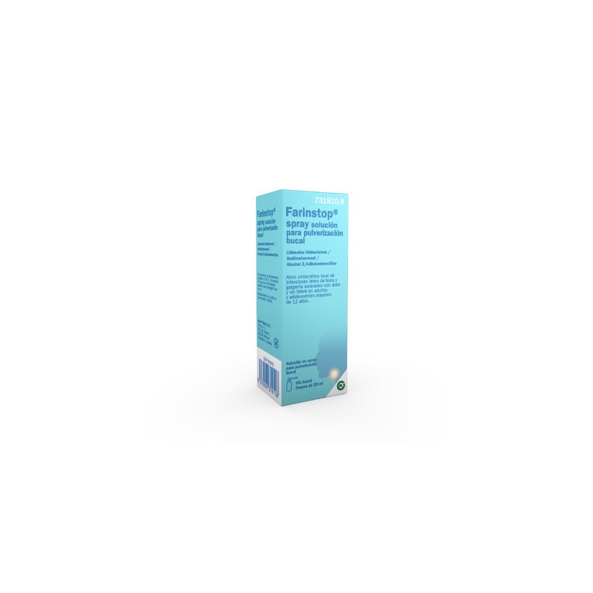 FARINSTOP SPRAY SOLUCION PARA PULVERIZACION BUCAL