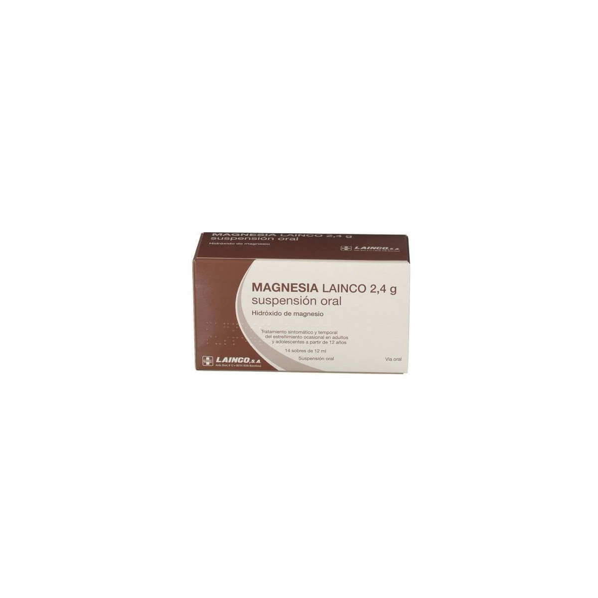 MAGNESIA LAINCO 2,4 g SUSPENSION ORAL