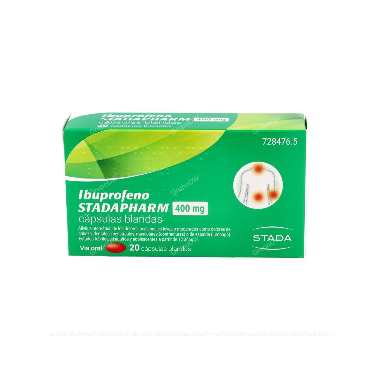 IBUPROFENO STADAPHARM 400 mg CAPSULAS BLANDAS