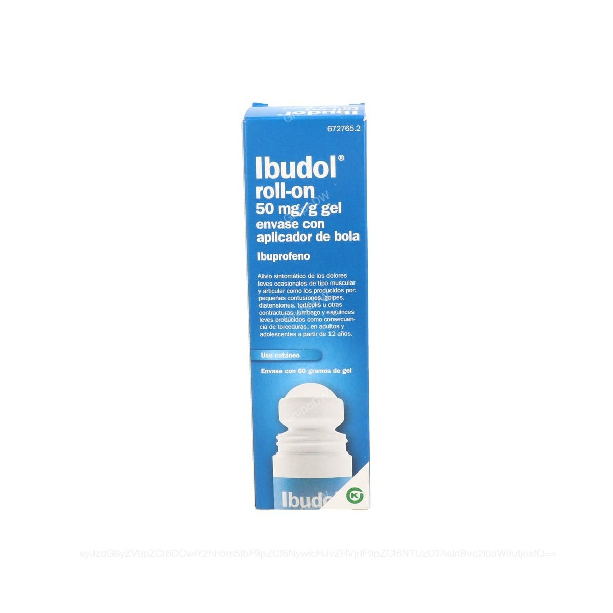 IBUDOL ROLL-ON 50 mg/g GEL ENVASE CON APLICADOR...