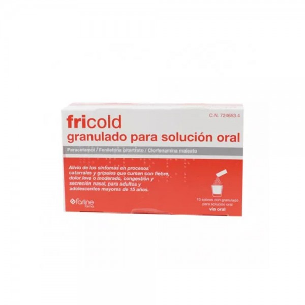 FRICOLD GRANULADO PARA SOLUCION ORAL