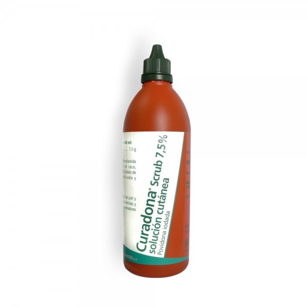CURADONA SCRUB 7.5% SOLUCION CUTANEA