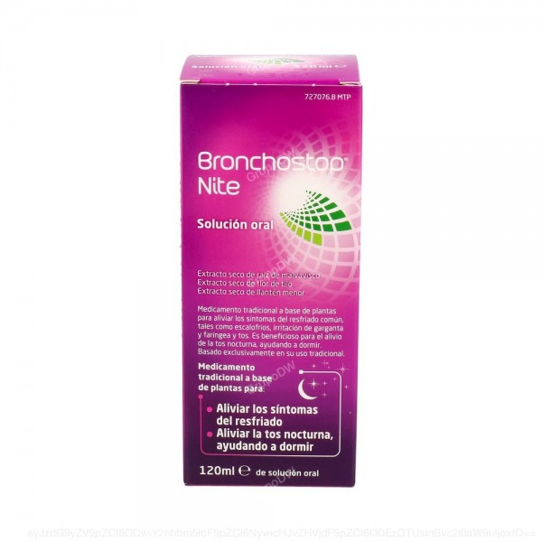BRONCHOSTOP NITE SOLUCION ORAL