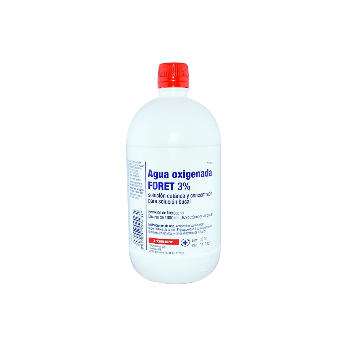 AGUA OXIGENADA CUVE 30 mg/ml SOLUCION CUTANEA Y...