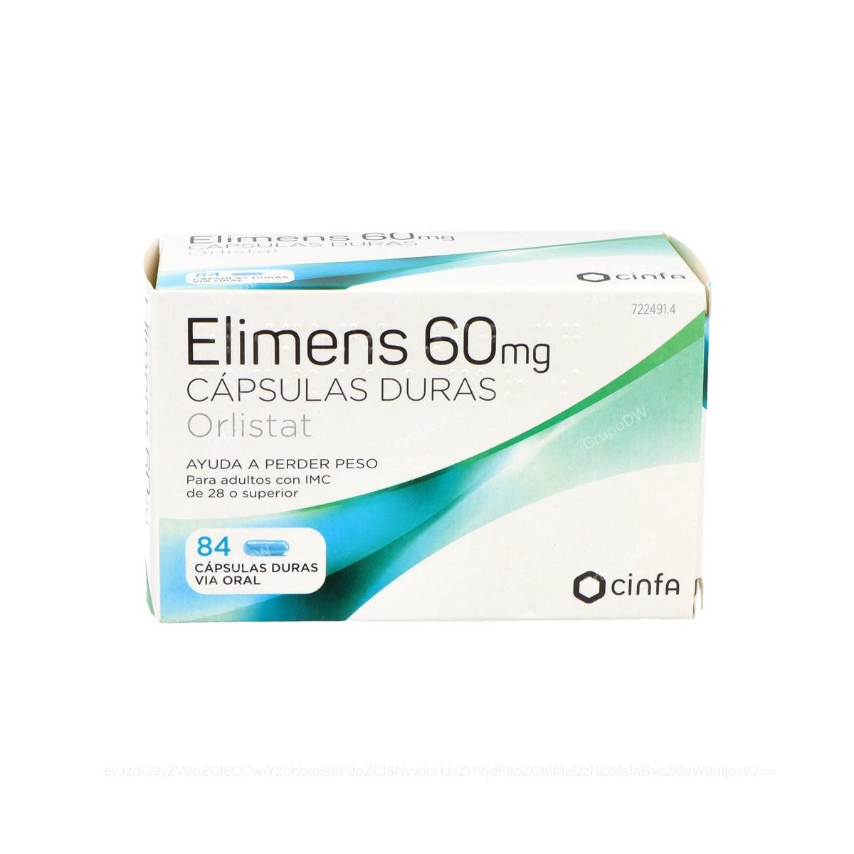 ELIMENS 60 mg CAPSULAS DURAS
