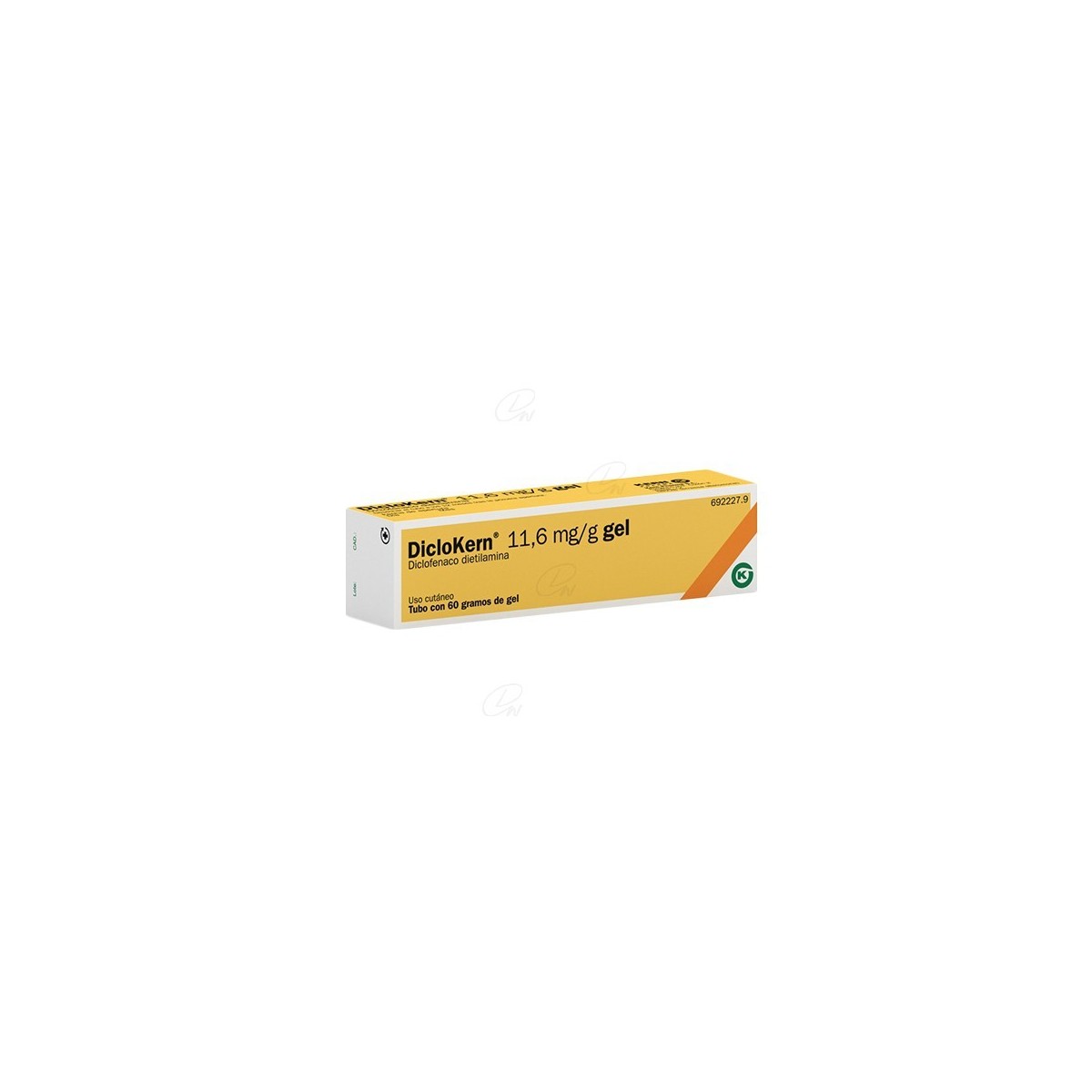 DICLOKERN 11,6 mg/g GEL, 1 tubo de 60 g