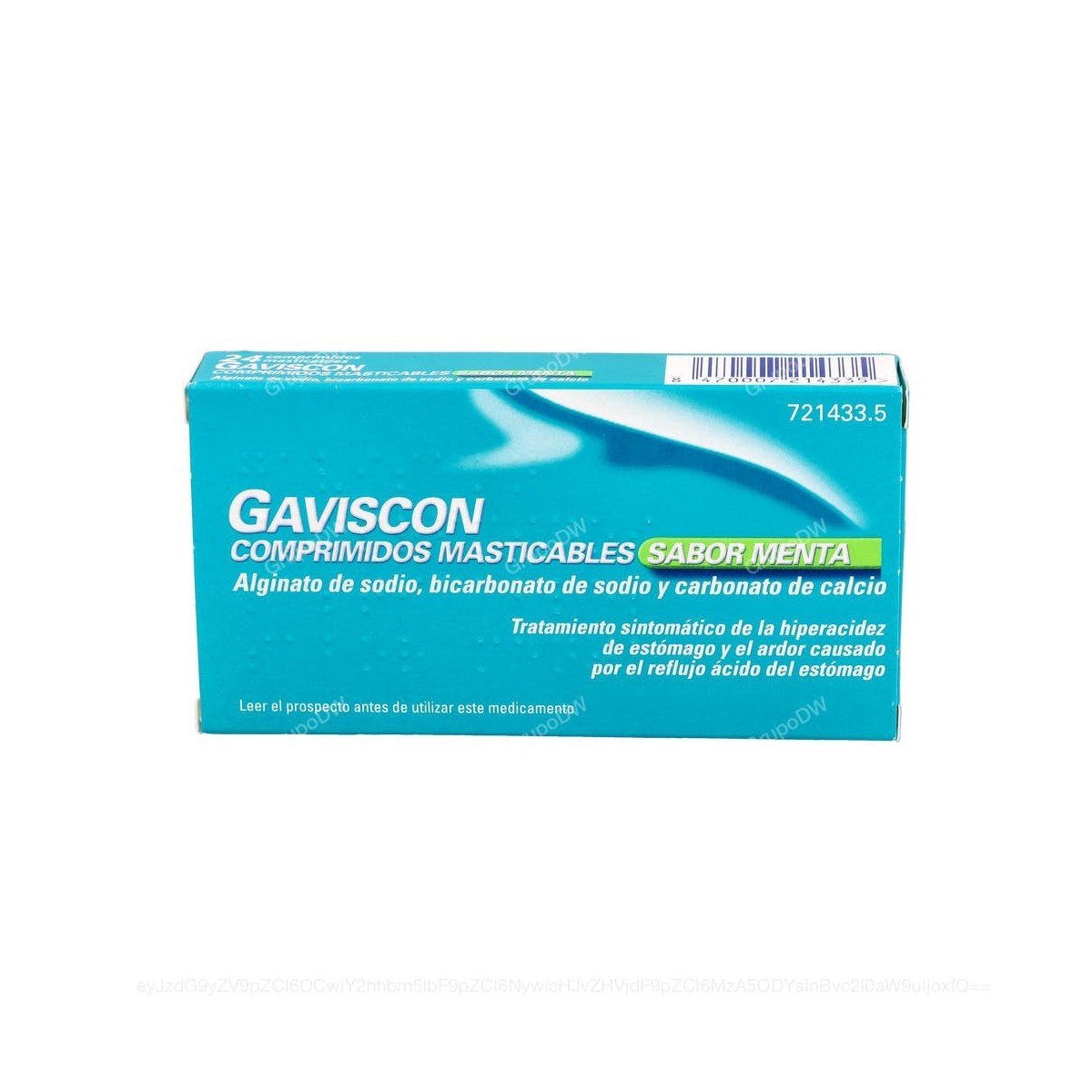 GAVISCON COMPRIMIDOS MASTICABLES SABOR MENTA,...