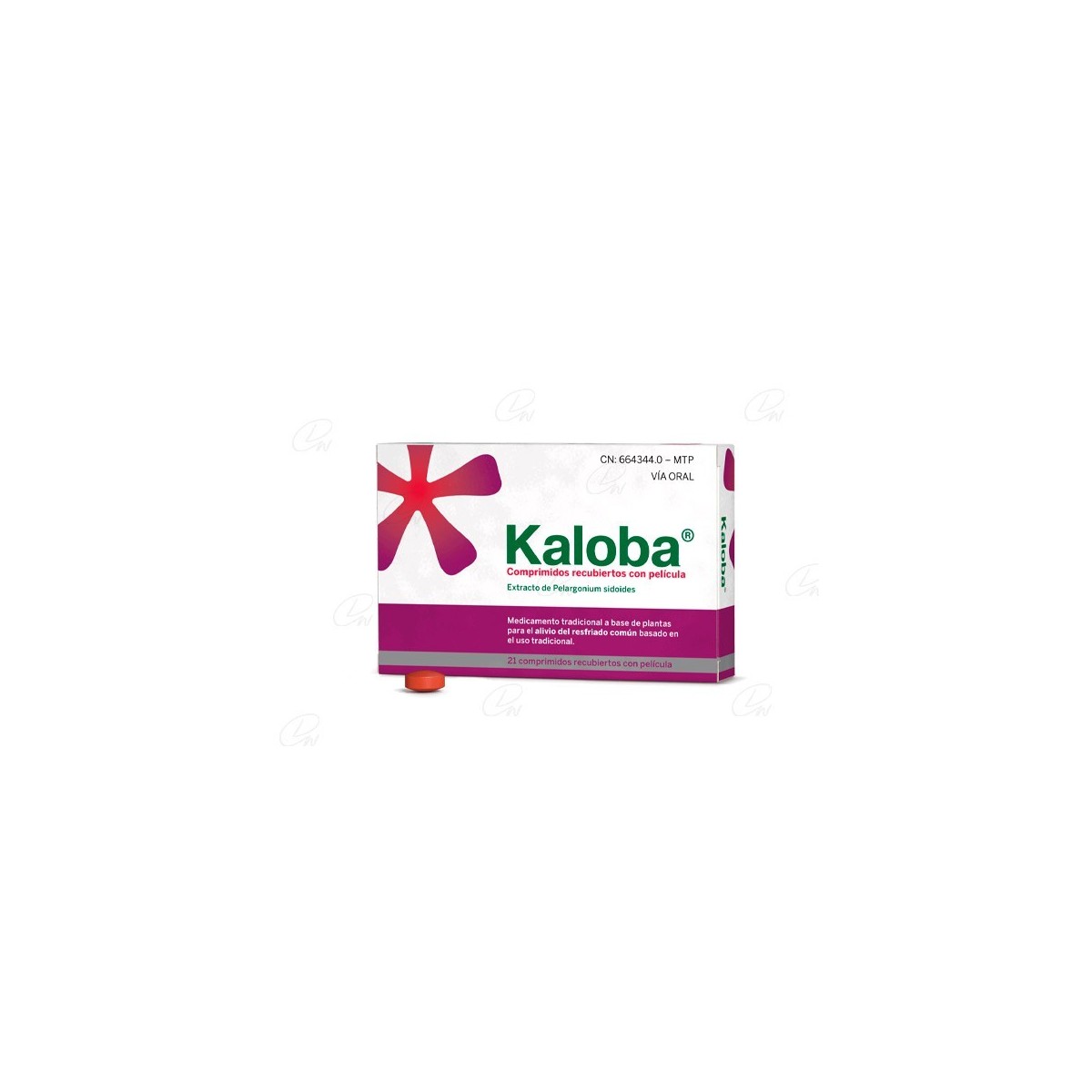 KALOBA COMPRIMIDOS RECUBIERTOS CON PELICULA, 21...