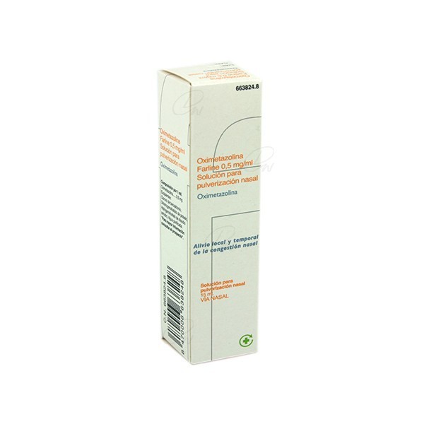 OXIMETAZOLINA FARLINE  0,5 mg/ml SOLUCION PARA...