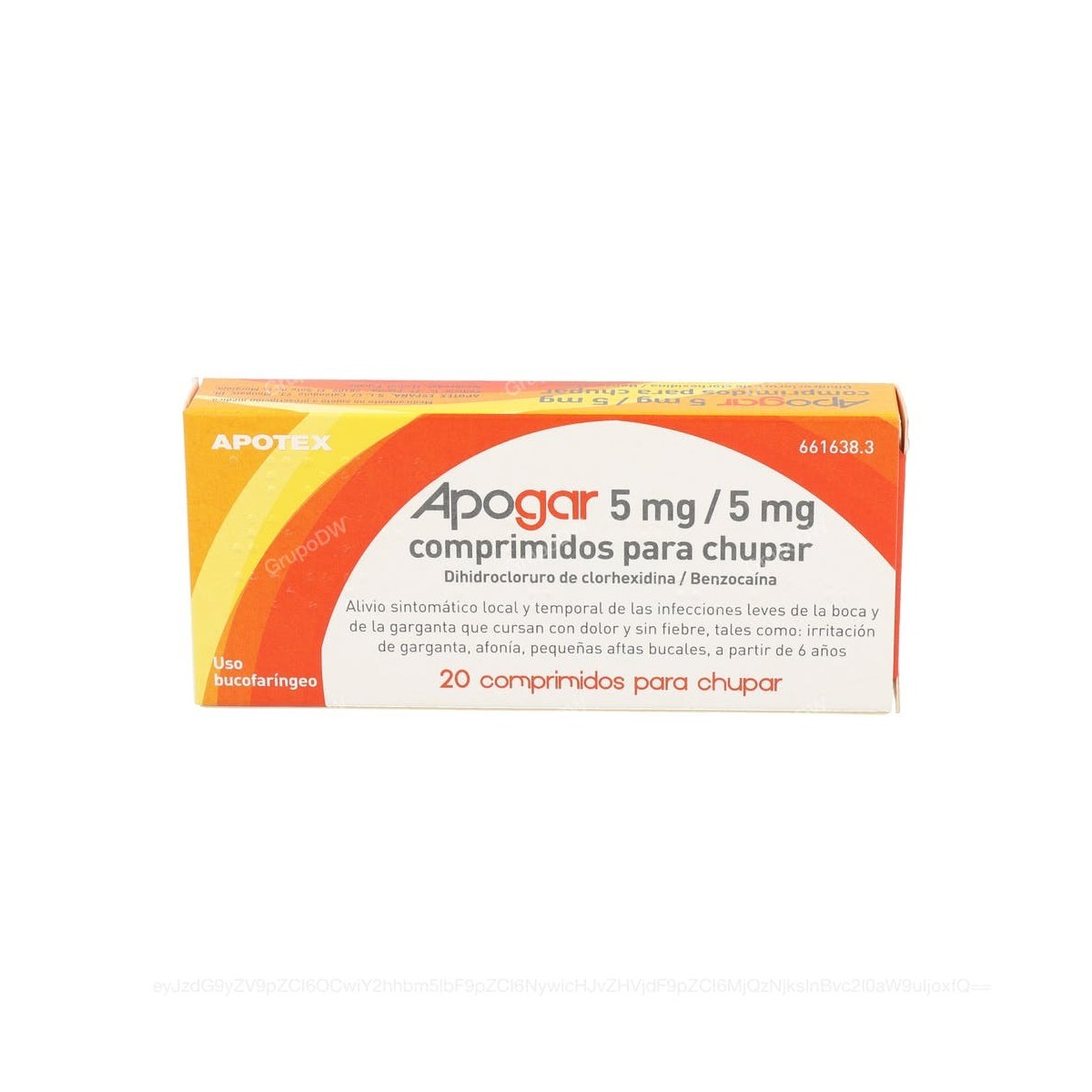 APOGAR 5mg/5mg COMPRIMIDOS PARA CHUPAR, 20...