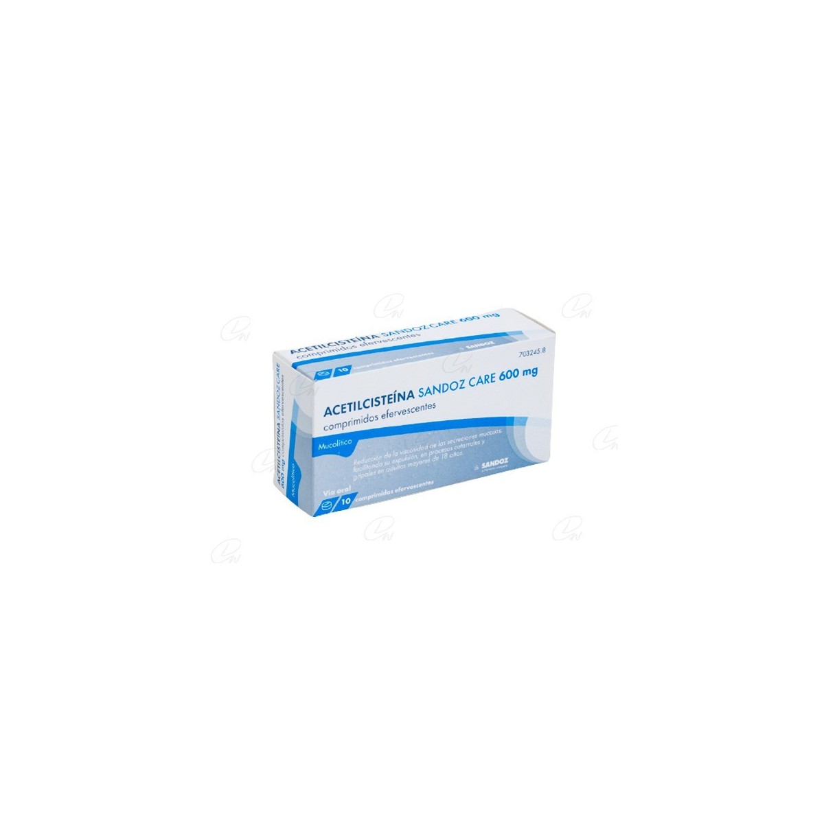 ACETILCISTEINA SANDOZ CARE 600 mg COMPRIMIDOS...
