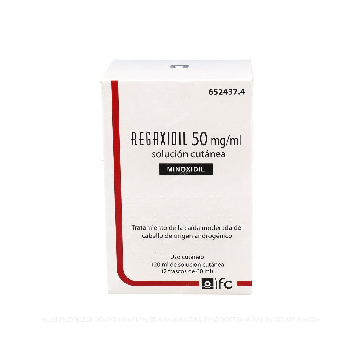 REGAXIDIL 50 mg/ml SOLUCION CUTANEA, 2 frascos...