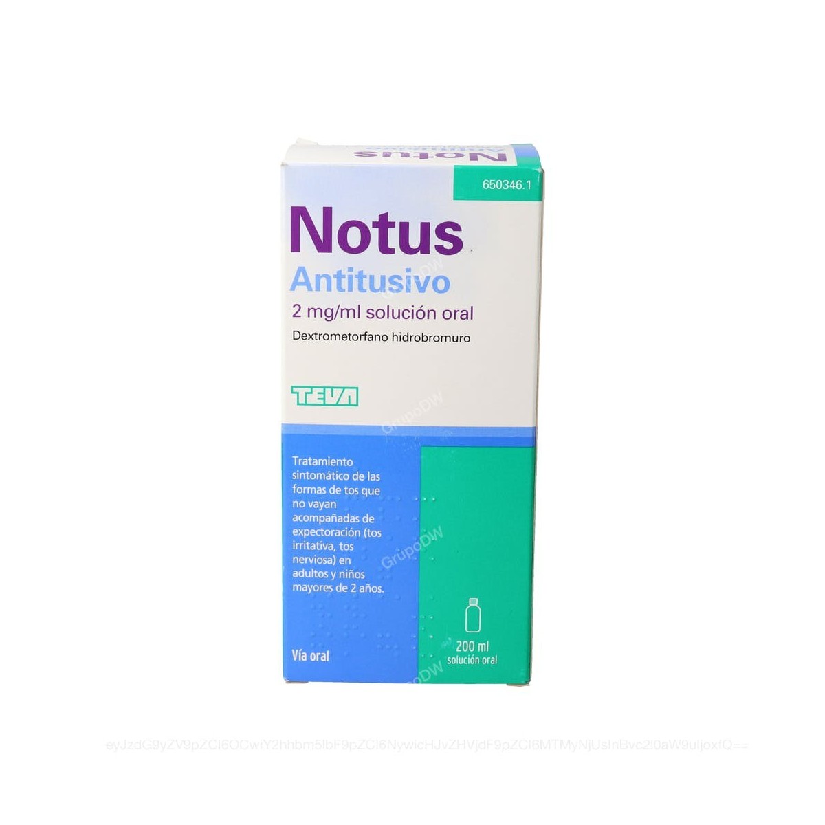 NOTUS ANTITUSIVO 2 mg/ml SOLUCION ORAL, 1...
