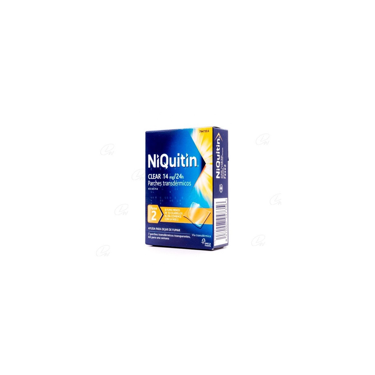 NIQUITIN CLEAR 14 mg, 24 HORAS PARCHE...