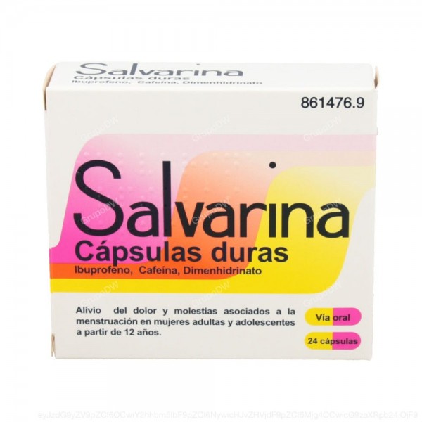 SALVARINA CAPSULAS DURAS, 24 capsulas
