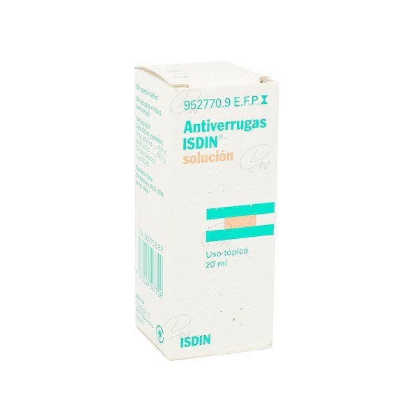ANTIVERRUGAS ISDIN COLODION, 1 frasco de 20 ml