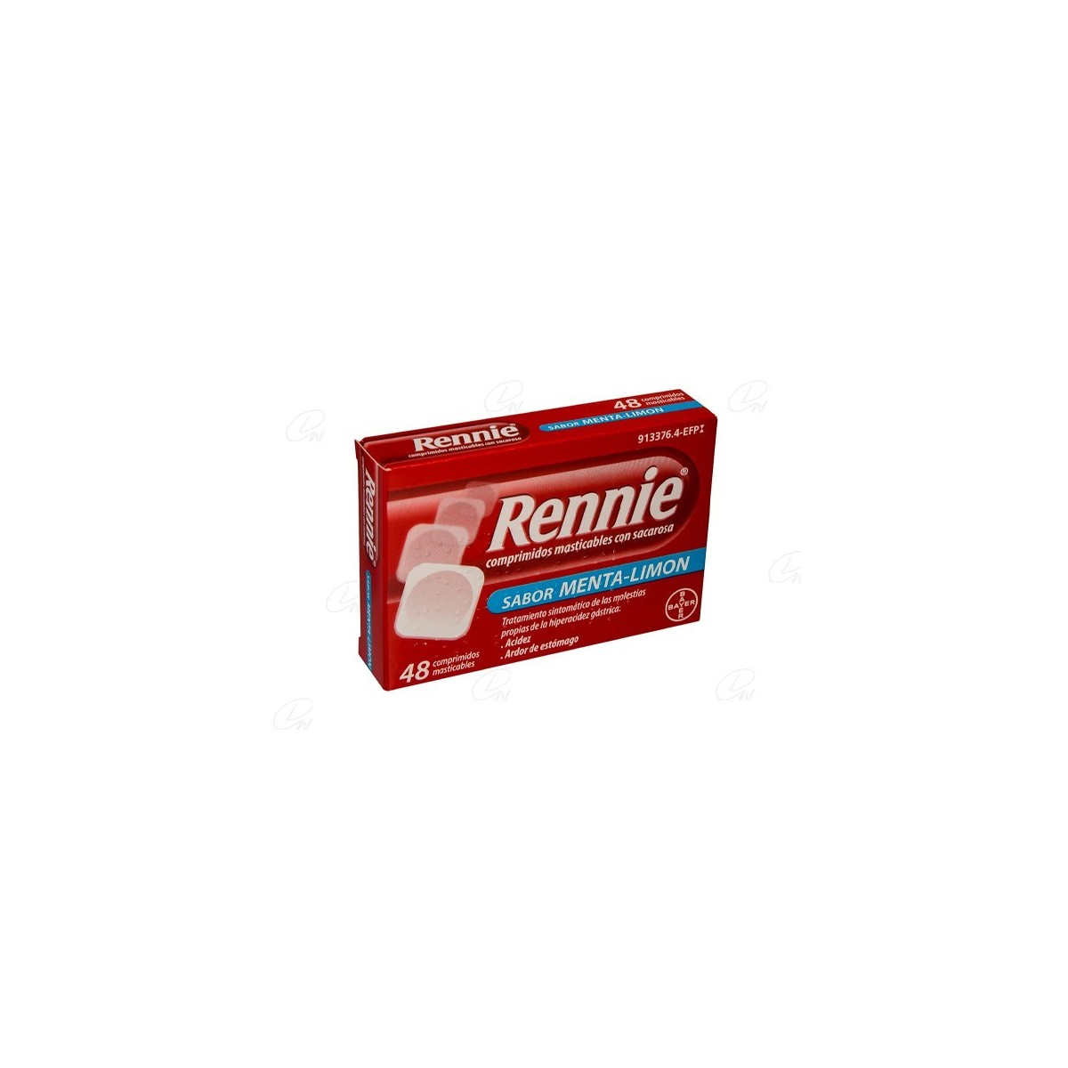 RENNIE 680 mg/80 mg COMPRIMIDOS MASTICABLES CON...