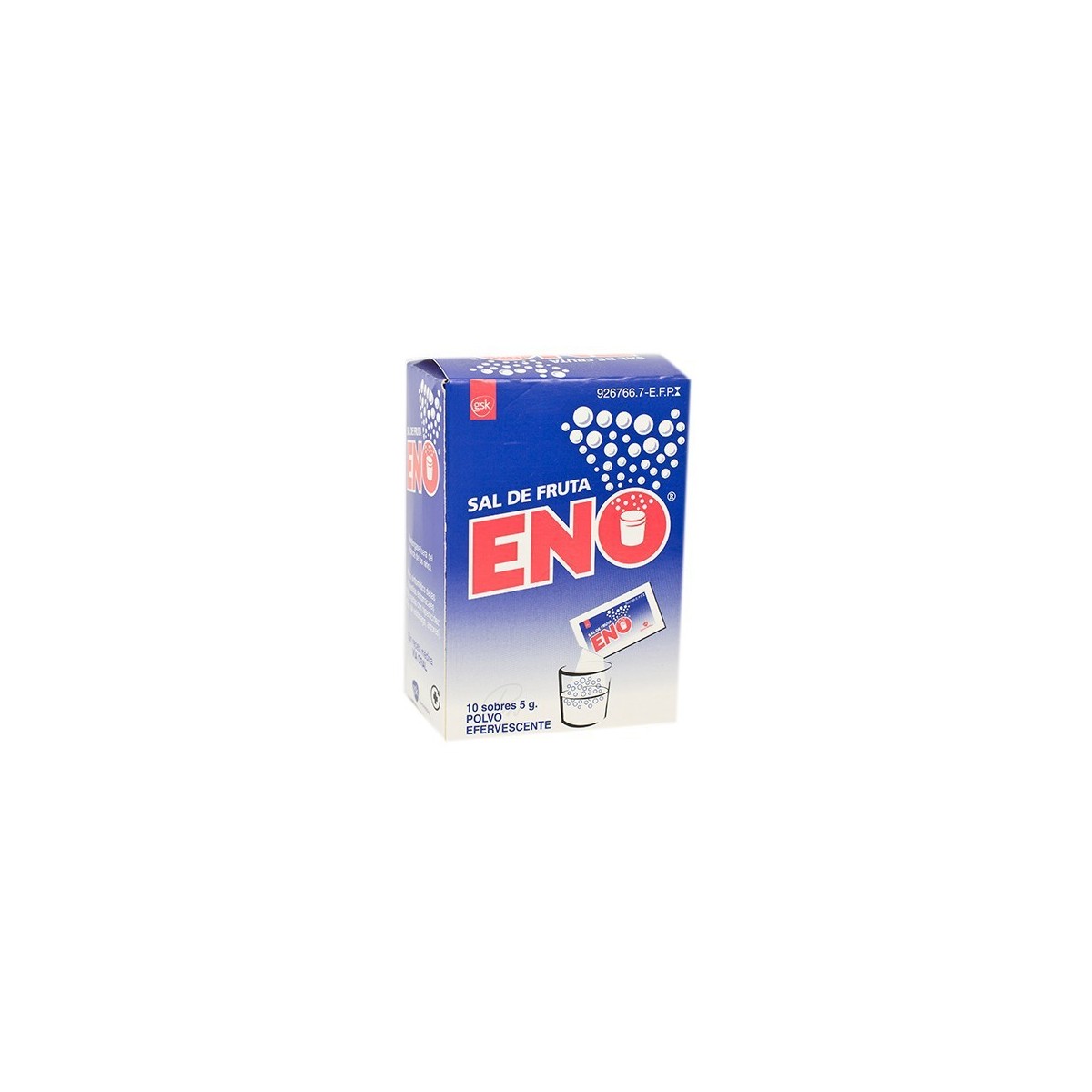 SAL DE FRUTA ENO POLVO EFERVESCENTE, 10 sobres