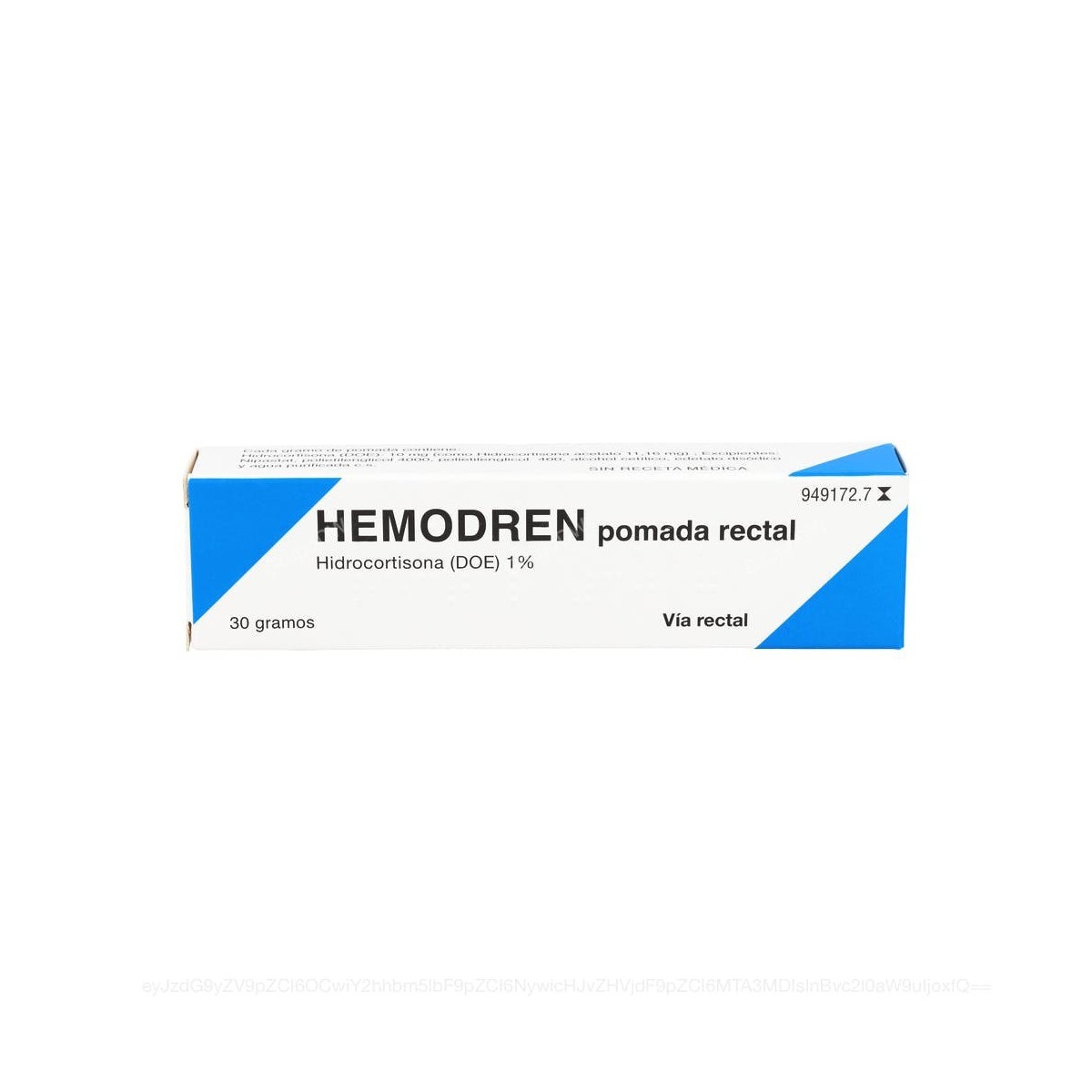 HEMODREN POMADA RECTAL, 1 tubo de 30 g