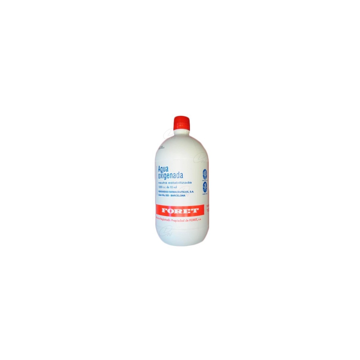 AGUA OXIGENADA FORET 3 % solucion cutanea y...