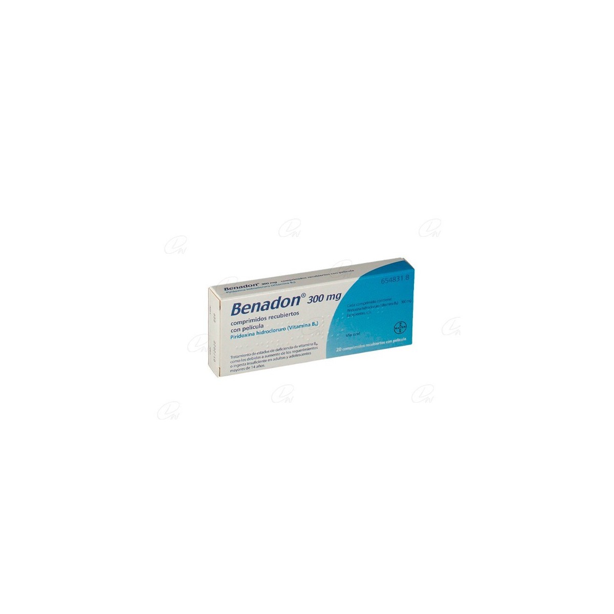 BENADON 300 mg COMPRIMIDOS RECUBIERTOS CON...