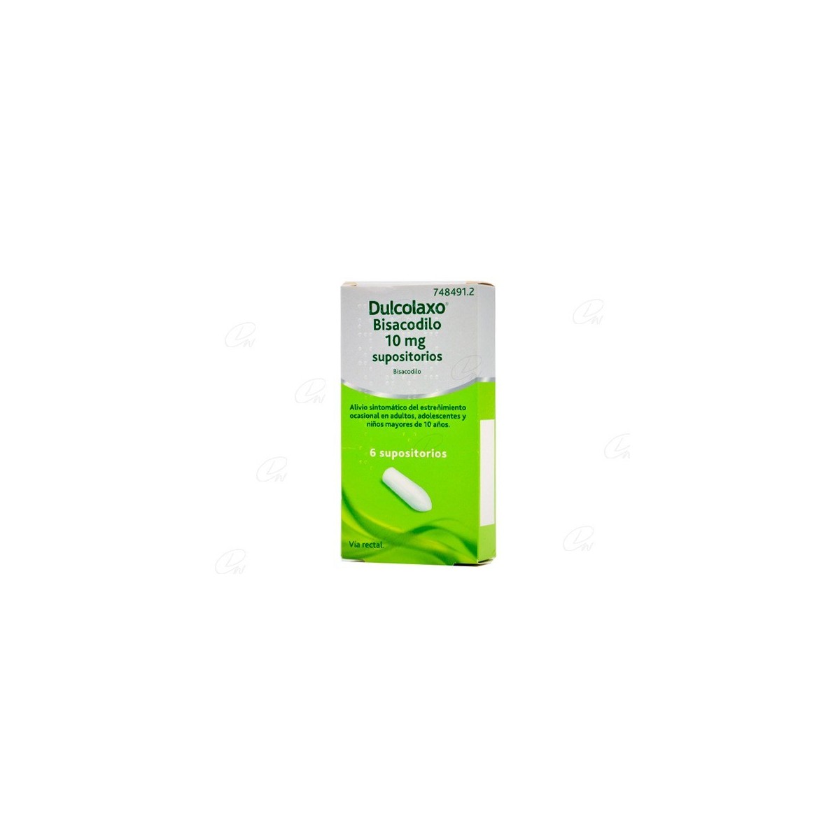 DULCOLAXO BISACODILO 10 mg SUPOSITORIOS, 6...