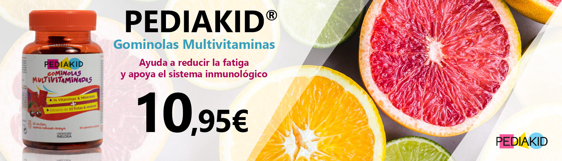 PEDIAKID gominolas Multivitaminas