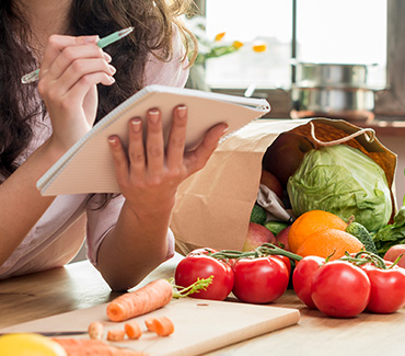 Realizaci&oacute;n de dietas personalizadas
